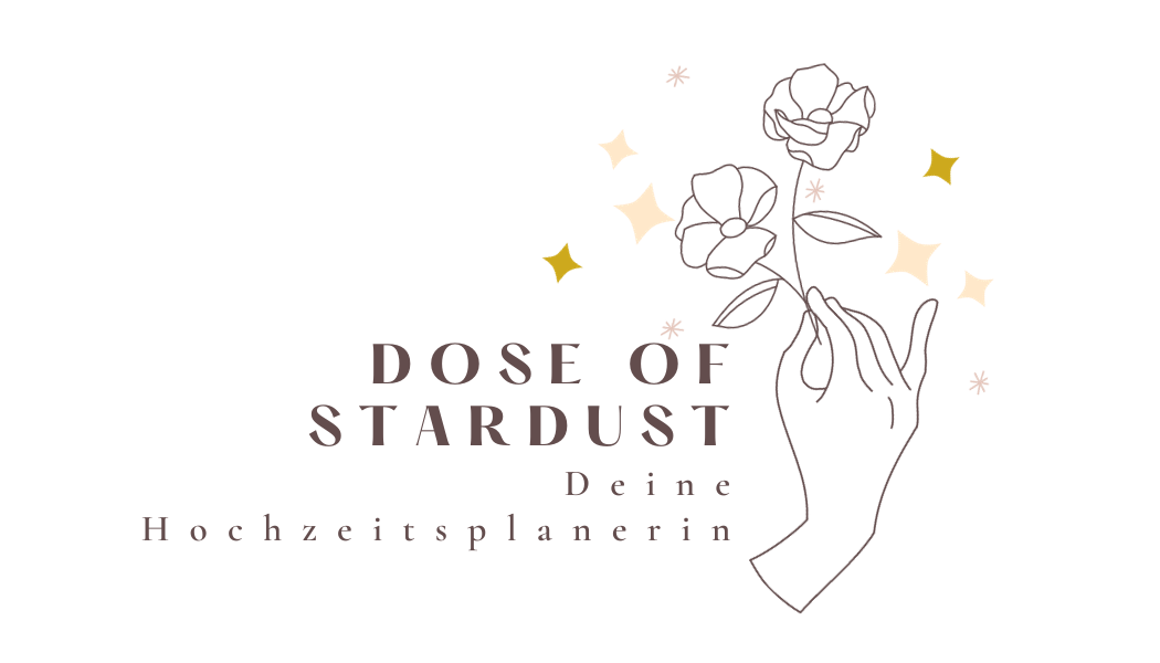 Das Logo von Dose of Stardust Deine Hochzeitsplanerin